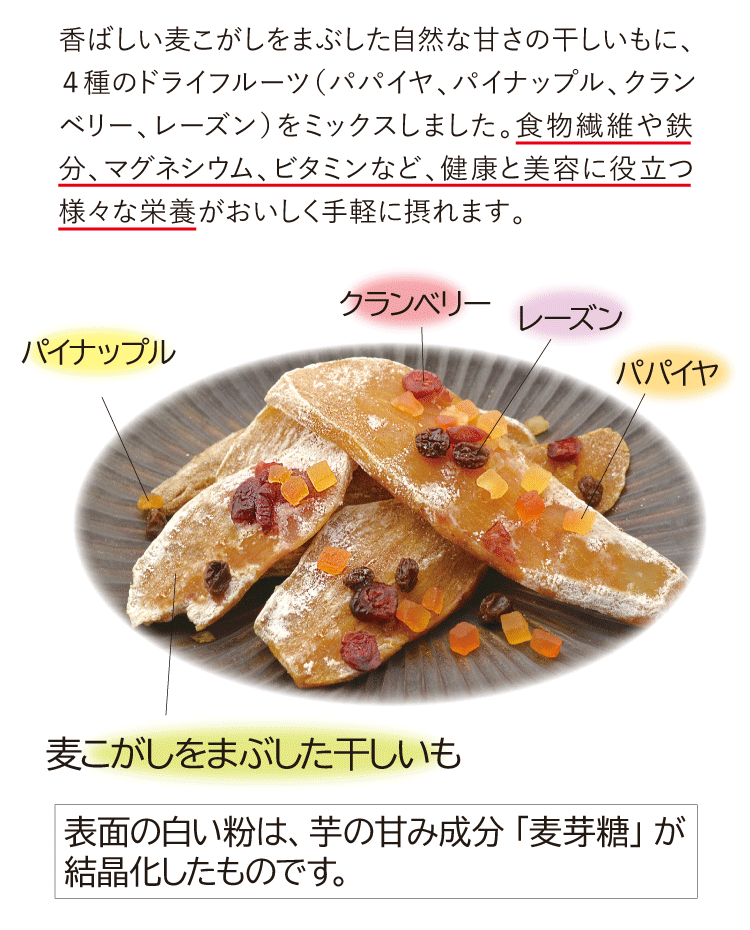 干しいもミックス説明
